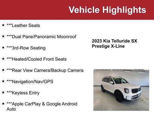 2023 Kia Telluride SX Prestige X-Line