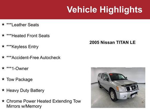 2005 Nissan Titan LE Crew Cab