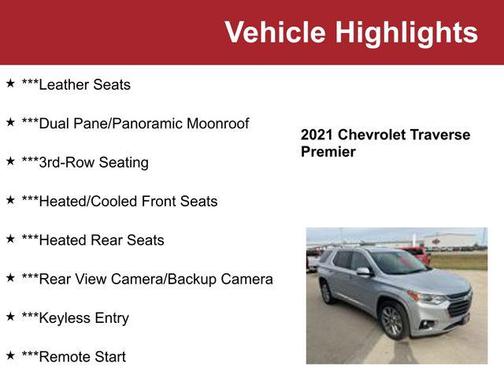 2021 Chevrolet Traverse Premier