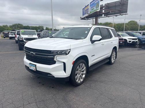 Summit White 2021 Chevrolet Tahoe RST