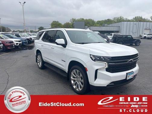 Summit White 2021 Chevrolet Tahoe RST