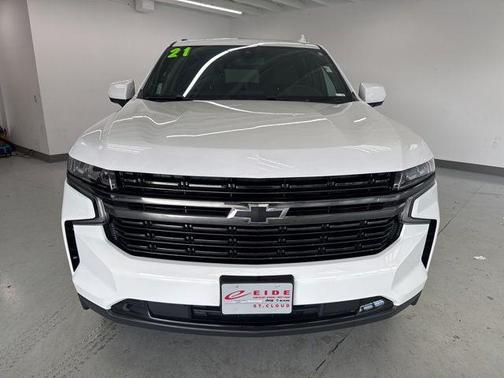 Summit White 2021 Chevrolet Tahoe 4WD RST