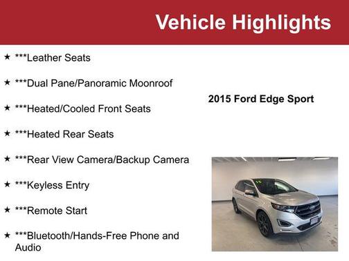 2015 Ford Edge Sport