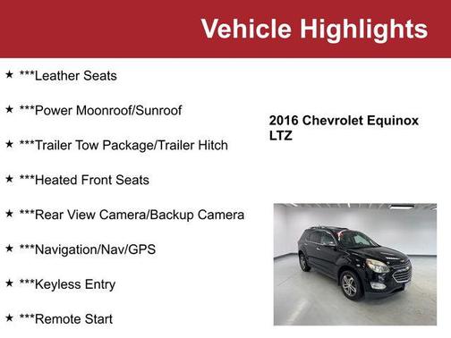 2016 Chevrolet Equinox LTZ