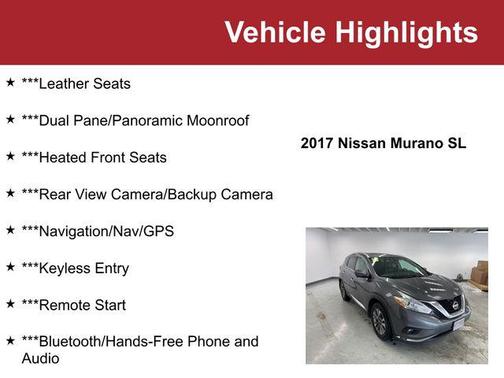 2017 Nissan Murano S