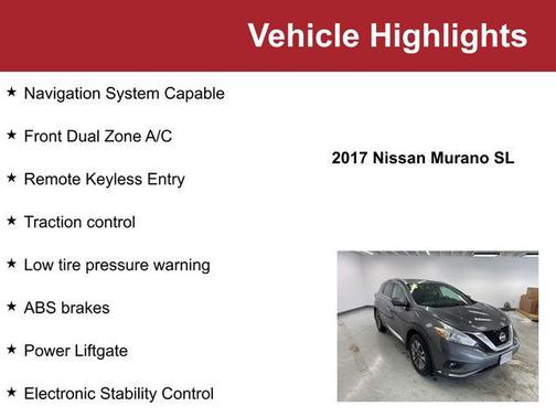 2017 Nissan Murano SL