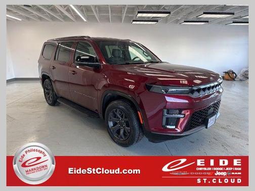 Velvet Red Pearlcoat 2026 Jeep Grand Wagoneer Limited Altitude 4x4 SUV