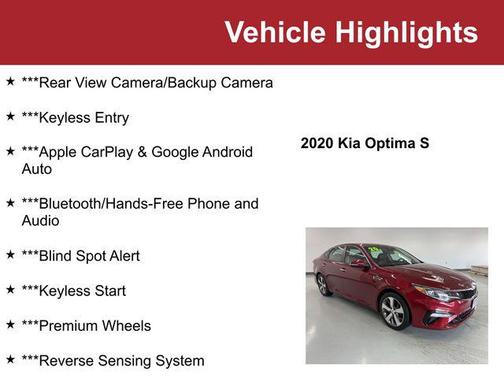 2020 Kia Optima S