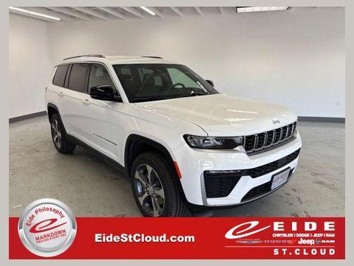 Bright White Clearcoat 2026 Jeep Grand Cherokee L Limited