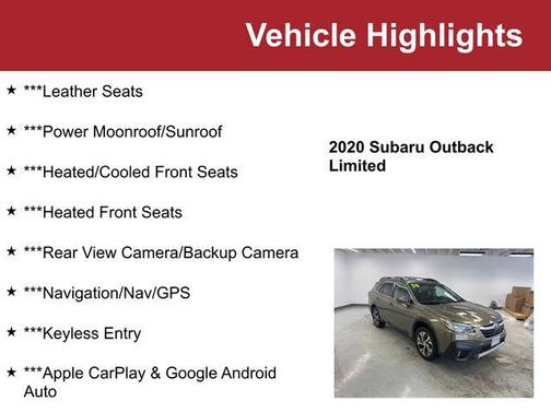 2020 Subaru Outback Limited