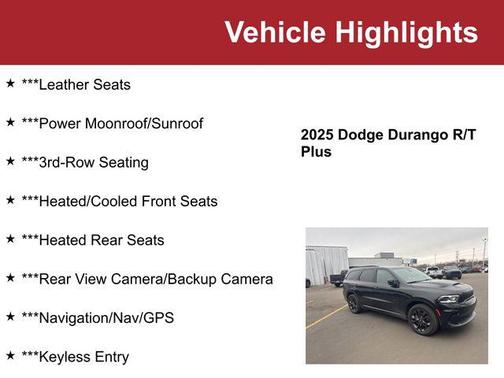 2025 Dodge Durango R/T Plus AWD