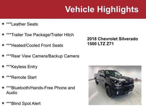 2018 Chevrolet Silverado 1500 LTZ