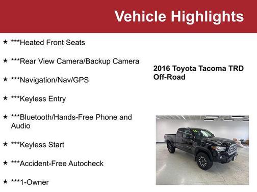 2016 Toyota Tacoma TRD Off Road