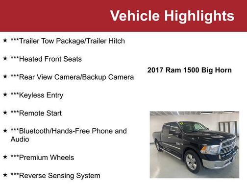 2017 RAM 1500 Big Horn