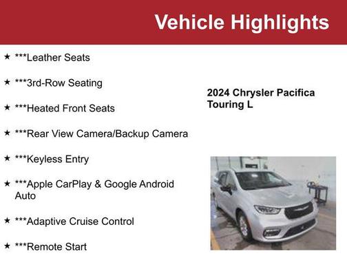 2024 Chrysler Pacifica Touring L