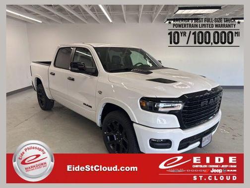 Bright White Clearcoat 2026 RAM 1500 Laramie