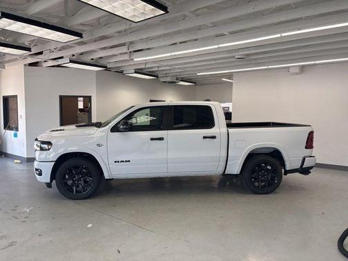Bright White Clearcoat 2026 RAM 1500 Laramie