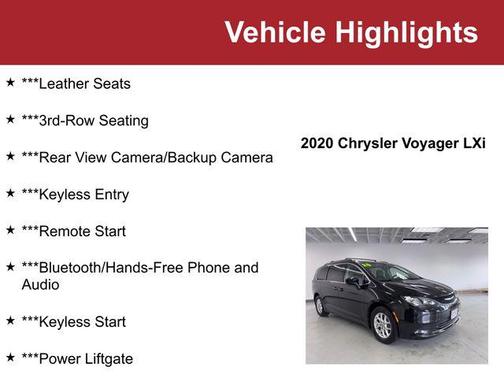 2020 Chrysler Voyager LXI