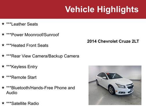 2014 Chevrolet Cruze 2LT