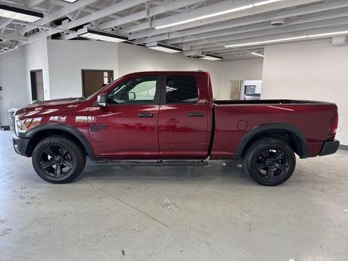 Delmonico Red Pearlcoat 2022 RAM 1500 Classic Warlock Quad Cab 4x4 6'4' Box