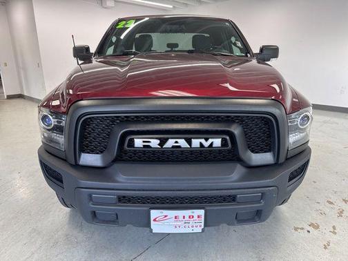 Delmonico Red Pearlcoat 2022 RAM 1500 Classic Warlock Quad Cab 4x4 6'4' Box