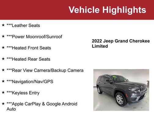 2022 Jeep Grand Cherokee Limited X
