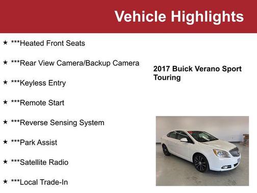 2017 Buick Verano Sport Touring
