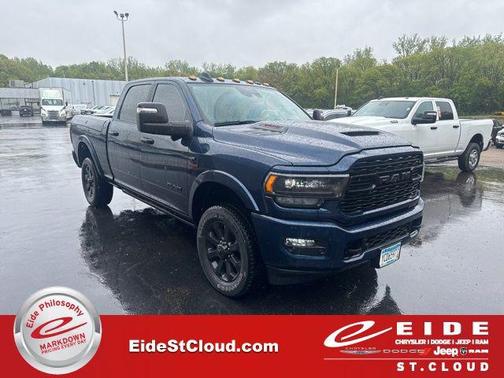 Patriot Blue Pearlcoat 2023 RAM 3500 Limited Crew Cab 4x4 6'4' Box