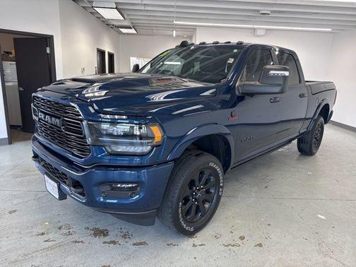Patriot Blue Pearlcoat 2023 RAM 3500 Limited Crew Cab 4x4 6'4' Box