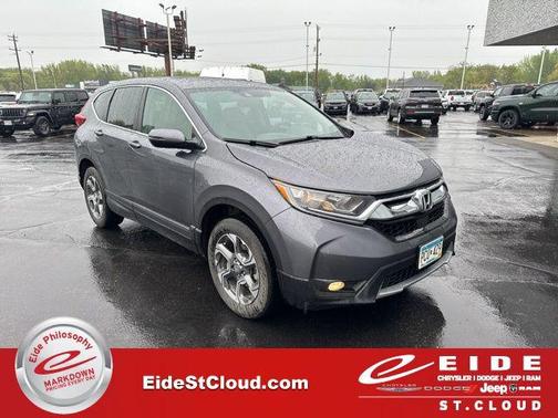 Modern Steel Metallic 2017 Honda CR-V EX-L