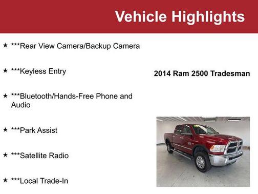 2014 RAM 2500 Tradesman