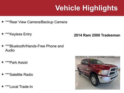 2014 RAM 2500 Tradesman