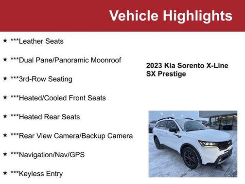 2023 Kia Sorento SX