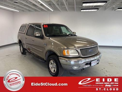 Arizona Beige Clearcoat Metallic 2001 Ford F-150 XLT Truck
