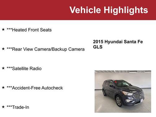 2015 Hyundai SANTA FE GLS