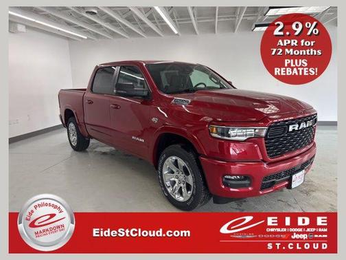 Molten Red Pearlcoat 2026 RAM 1500 Big Horn/Lone Star