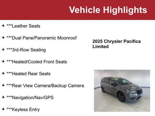 2025 Chrysler Pacifica Limited