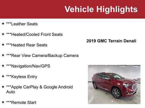 2019 GMC Terrain Denali