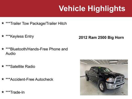 2012 RAM 2500 SLT