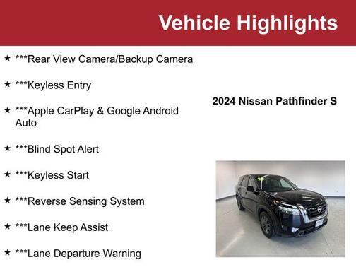 2024 Nissan Pathfinder S 4WD