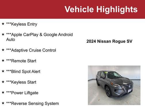 2024 Nissan Rogue SV