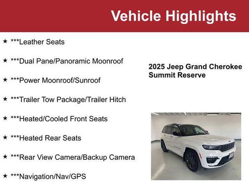 2025 Jeep Grand Cherokee Summit