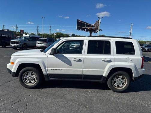 Bright White Clearcoat 2015 Jeep Patriot Sport