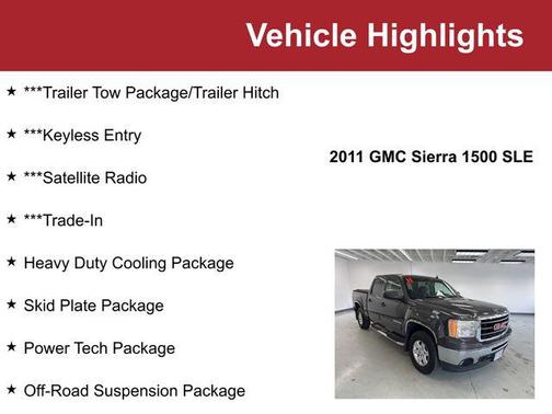 2011 GMC Sierra 1500 SLE