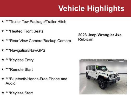 2023 Jeep Wrangler 4xe Rubicon