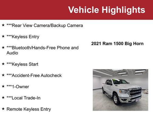 2021 RAM 1500 Big Horn/Lone Star