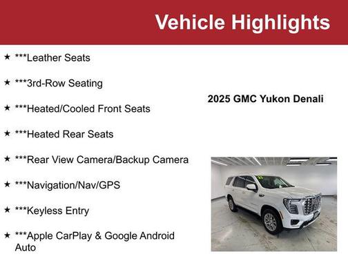 2025 GMC Yukon Denali