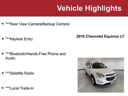 2016 Chevrolet Equinox LT