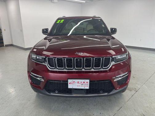 Velvet Red Pearlcoat 2022 Jeep Grand Cherokee 4xe Base