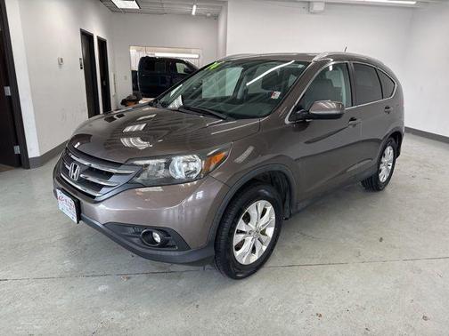 Brown 2014 Honda CR-V EX-L